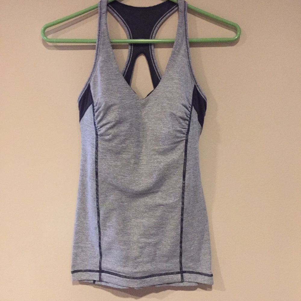 🎈SALE!!🎈 Lululemon | Striped workout top